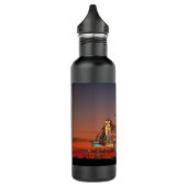 Red Sky voor Space Shuttle Atlantis Lancering Waterfles (Links)
