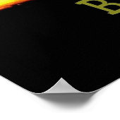 Red Skyscape #Banthebom Politiek verzet Poster (Hoek)