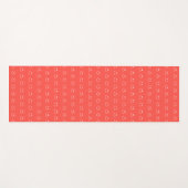 Red Smile Pattern Yoga Mat (Voorkant (horizontaal))