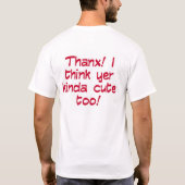 Red Smile T-shirt (Achterkant)