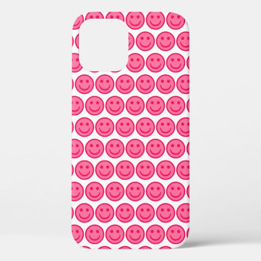 Red Smiley Face Case-Mate iPhone Case (Achterkant)