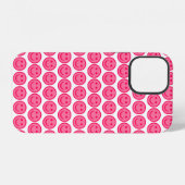 Red Smiley Face iPhone Hoesje (Achterkant horizontaal)