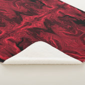 Red Smoke Sherpa Blanket Deken (3/4)