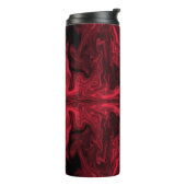 Red Smoke Thermal Tumbler Thermosbeker (Gedraaid links)