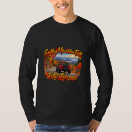 Red_Smoky Mountain Fall Trail Therapie T-shirt