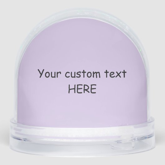 RED SMOOTH COAT DACHSHUND SNOW GLOBE SNEEUWBOL (Achterkant)