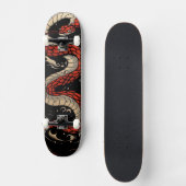 Red Snake Persoonlijk Skateboard (Voorkant)