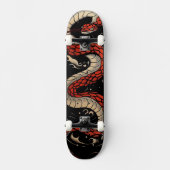 Red Snake Persoonlijk Skateboard (Voorkant)