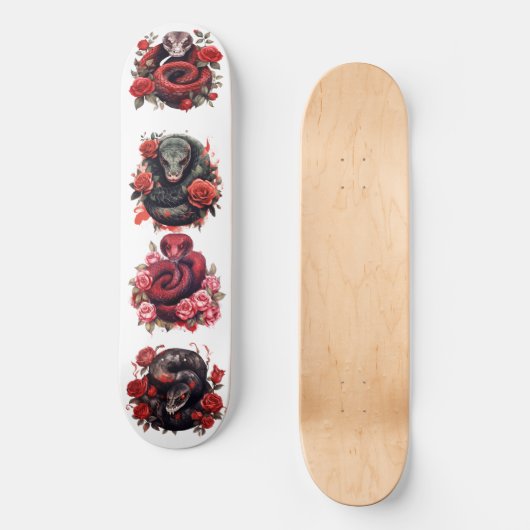 Red Snake Persoonlijk Skateboard (Voorkant)