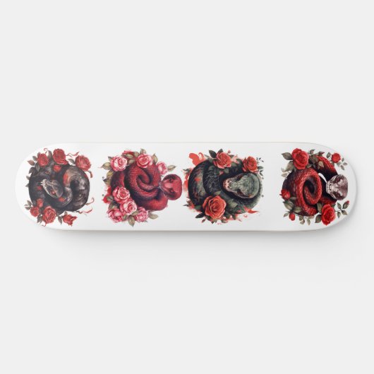 Red Snake Persoonlijk Skateboard (Horizontaal)