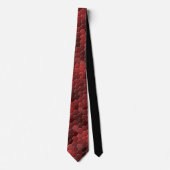Red Snakeskin-patroon Stropdas (Voorkant)