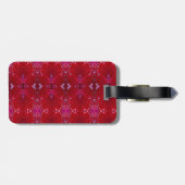 Red Snapdragon Ikat ook Bagagelabel (Achterkant horizontaal)