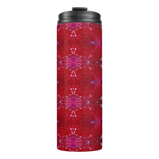Red Snapdragon Ikat ook Thermosbeker (Voorkant)