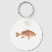 Red Snapper Art Sleutelhanger (Voorkant)