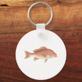 Red Snapper Art Sleutelhanger (Voorkant)