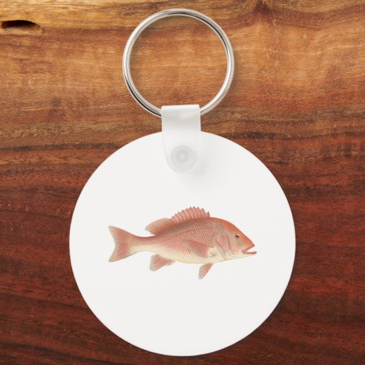 Red Snapper Art Sleutelhanger (Voorkant)