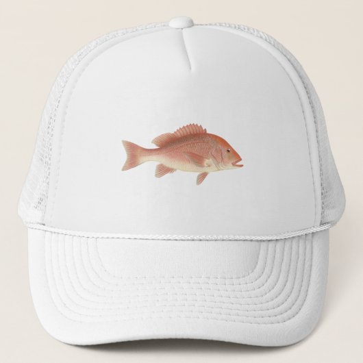 Red Snapper Art Trucker Pet (Voorkant)