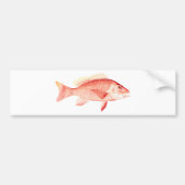 Red Snapper Bumpersticker (Voorkant)