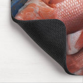 Red Snapper Fish Mousepad Muismat (Hoek)