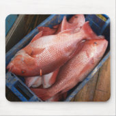 Red Snapper Fish Mousepad Muismat (Voorkant)