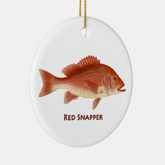 Red Snapper Ornament (Rechts)