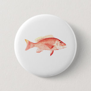 Red Snapper Ronde Button 5,7 Cm
