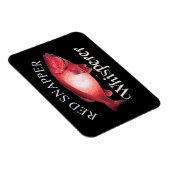 Red Snapper Whisperer Dark Magneet (Rechterzijde)