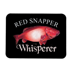 Red Snapper Whisperer Dark Magneet