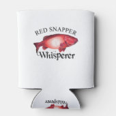 Red Snapper Whisperer Light Blikjeskoeler (Achterkant)
