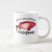 Red Snapper Whisperer Light Grote Koffiekop (Rechts)