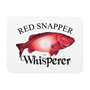 Red Snapper Whisperer Light Magneet