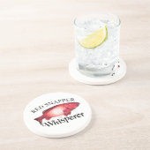 Red Snapper Whisperer Light Zandsteen Onderzetter (Zijkant)