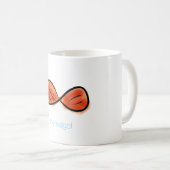 Red Snazzy Bowtie Koffiemok (Voorkant rechts)
