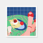 Red Sneak Peek Servet (Voorkant)