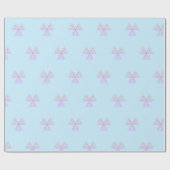 Red Snowflakes Merry Christmas Script with 2026 Wr Cadeaupapier (Vlak)