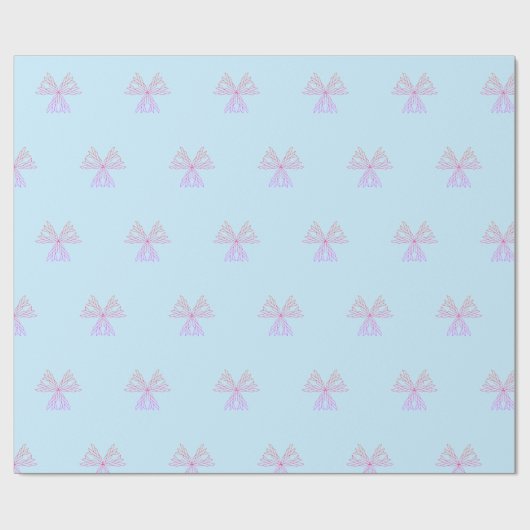 Red Snowflakes Merry Christmas Script with 2026 Wr Cadeaupapier (Vlak)