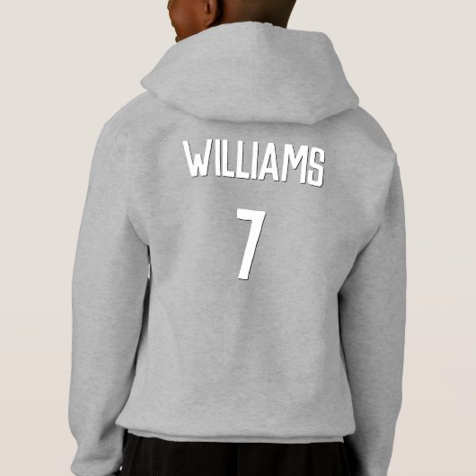 Red Soccer Shield Team, Player Name en Number (Achterkant)