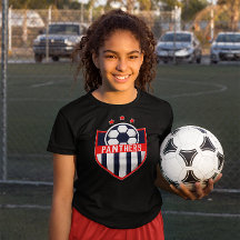 Red Soccer Shield Team, Player Name en Number