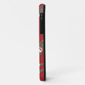 Red Sock Monkey Print Case-Mate iPhone Case (Achterkant/links)