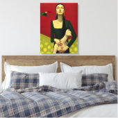 Red Sonja Canvas Afdruk (Insitu (Slaapkamer))