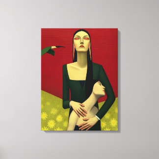 Red Sonja Canvas Afdruk