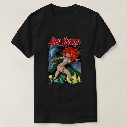 Red Sonja Classic T-shirt (Design voorkant)