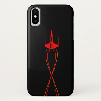 Red Spaceship Case-Mate iPhone Case