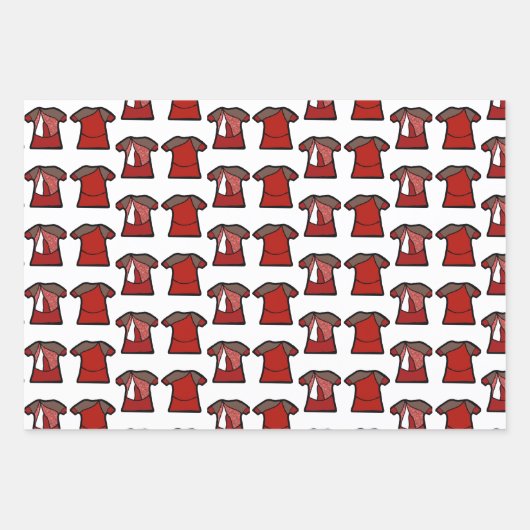 Red Spark Dancer Inpakpapier Vel (Voorkant 3)