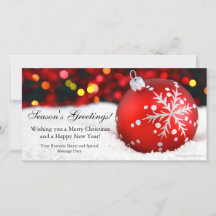 Red Sparkle Business Kerstmis