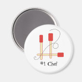 Red Spatulas Magneet (Voorkant / Achterkant)