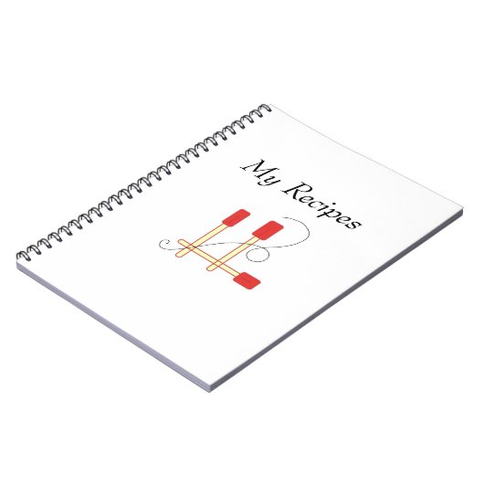 Red Spatulas Notitieboek (Linkerzijde)