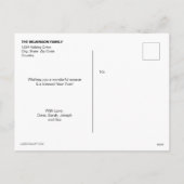 Red Specialized 2022 Foto Collage Kerstmis Feestdagenkaart (Achterkant)