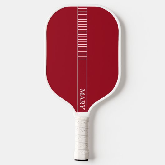 Red Specialized Pickleball Paddle (Achterkant)