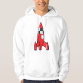 Red Speelgoed Rocket Hoodie (Voorkant)
